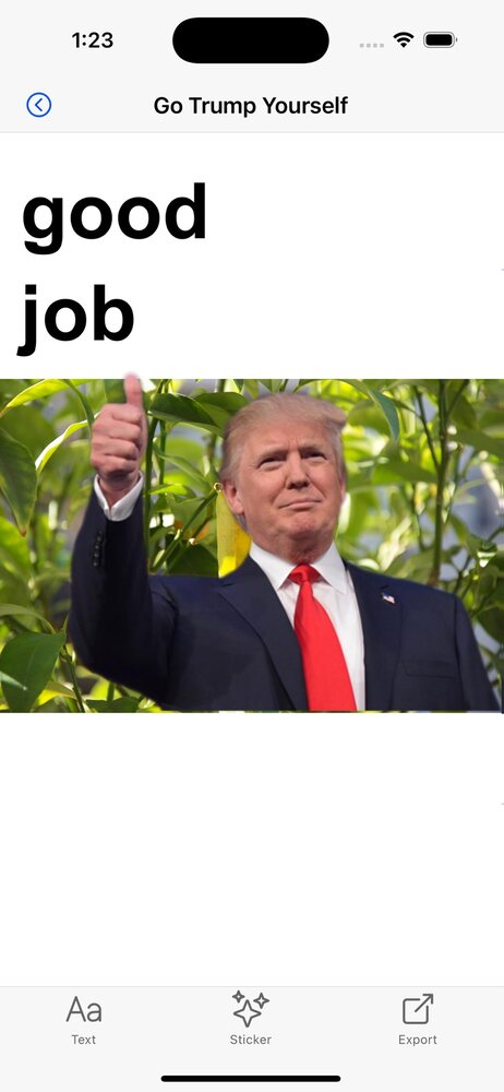Go Trump Yourself screenshot 4