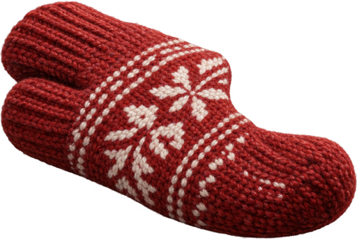 Red mitten