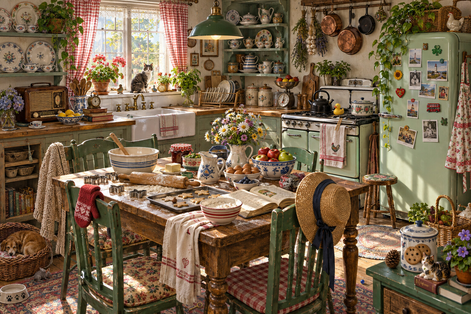 Grandma's Kitchen scene