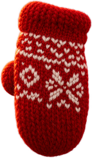 Red mitten