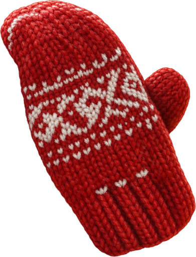 Red mitten