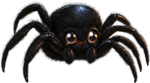 Black spider