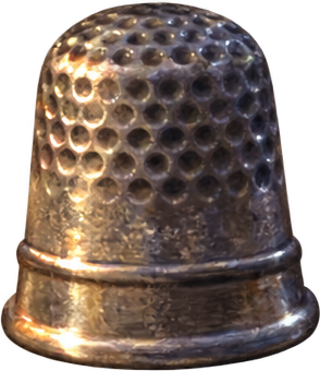 Silver thimble